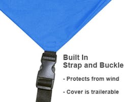 Weatherproof MAX Shield Jet Ski Cover (Trailerable) [Solid Blue]