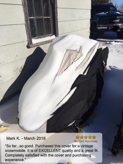 Weatherproof Shield snow mobile Cover