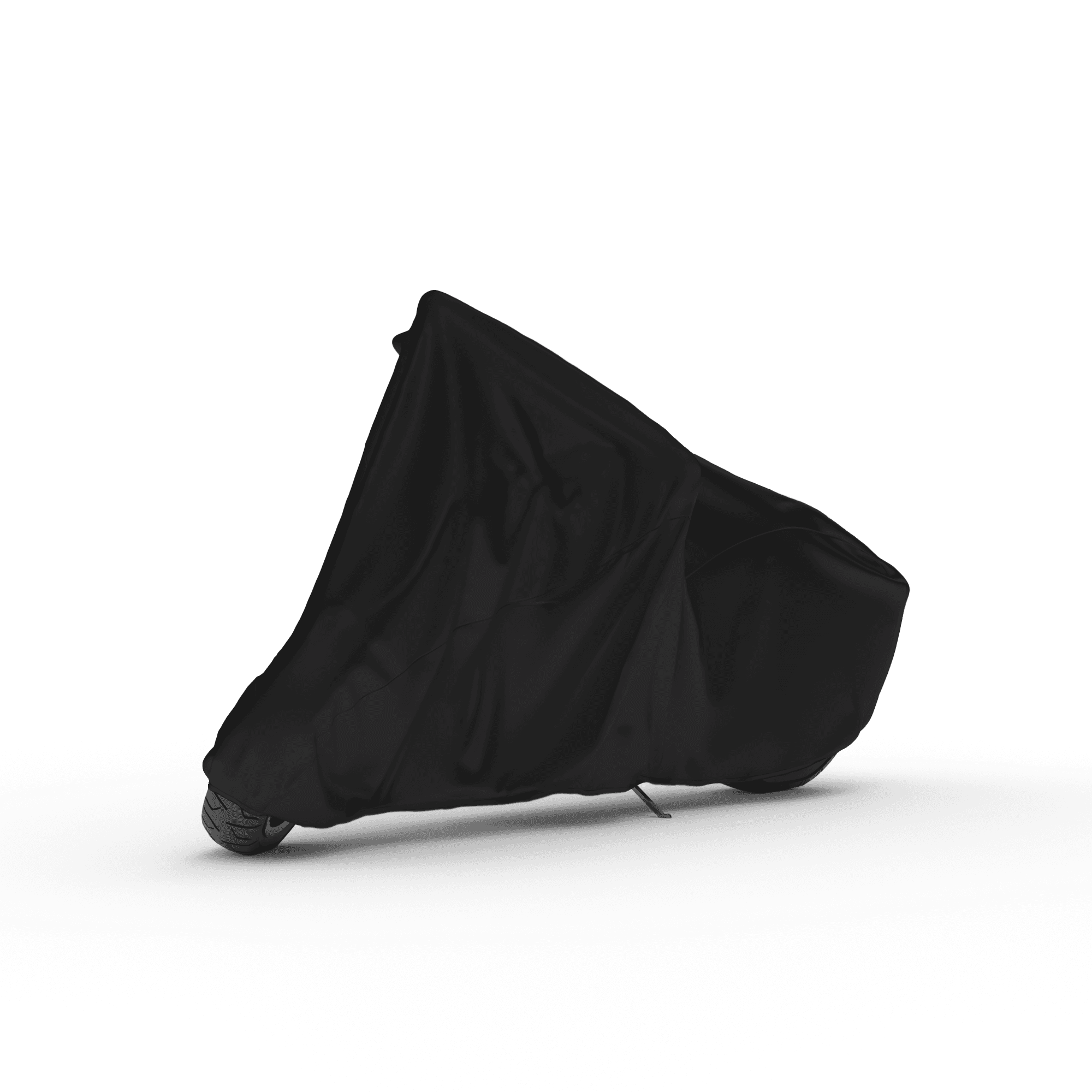 Indoor Black Satin Shield Scooter Cover