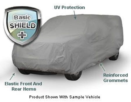 Basic Shield Truck Cover With Camper Shell