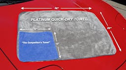 2-Pack Platinum Quick Dry Towel