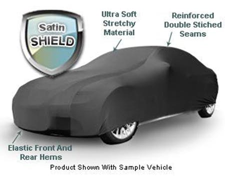 Indoor Black Satin Shield Car Cover