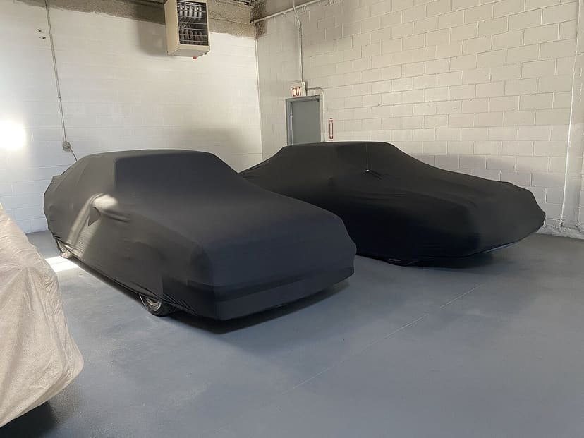 William S.'s vehicle under its cover, from their review.