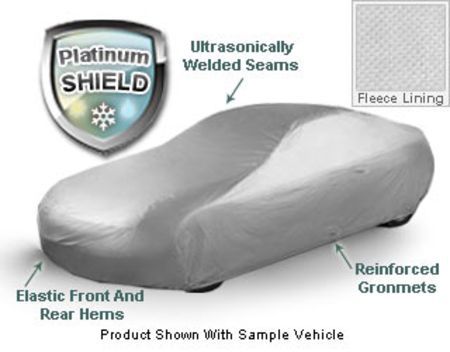 Platinum Shield Weatherproof Car Cover Compatible with 2002 Audi S8 Sedan 4  Door - Outdoor & Indoor - Protect from Water, Snow, Sun - Fleece Lining -  Includes Cable Lock, Storage Bag & Wind Straps 
