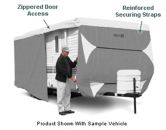 Deluxe Shield Travel Trailer RV Cover (Fits 13.5ft To 16ft Long)