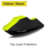 Weatherproof MAX Shield Jetski Cover (Trailerable) [Yellow / Black]