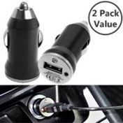 [2 Pack] USB Car Charger