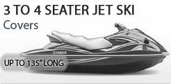 Large 3 Seater / Small 4 Seater Personal Watercraft Covers