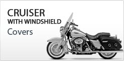 Cruiser W Windshield Motorcycle Covers