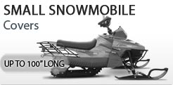 Small Snowmobile Cover Up To 100 Inches Long